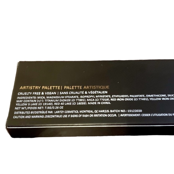 NWT Laritzy ARTISTRY PALETTE IN BURNT - Picture 3 of 4